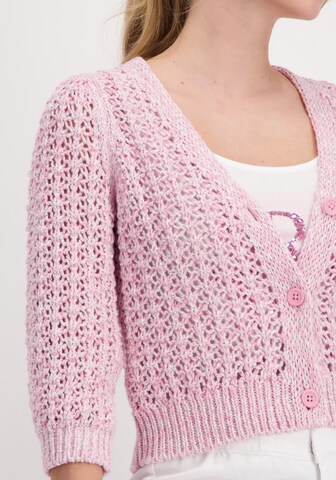 monari Knit Cardigan in Pink