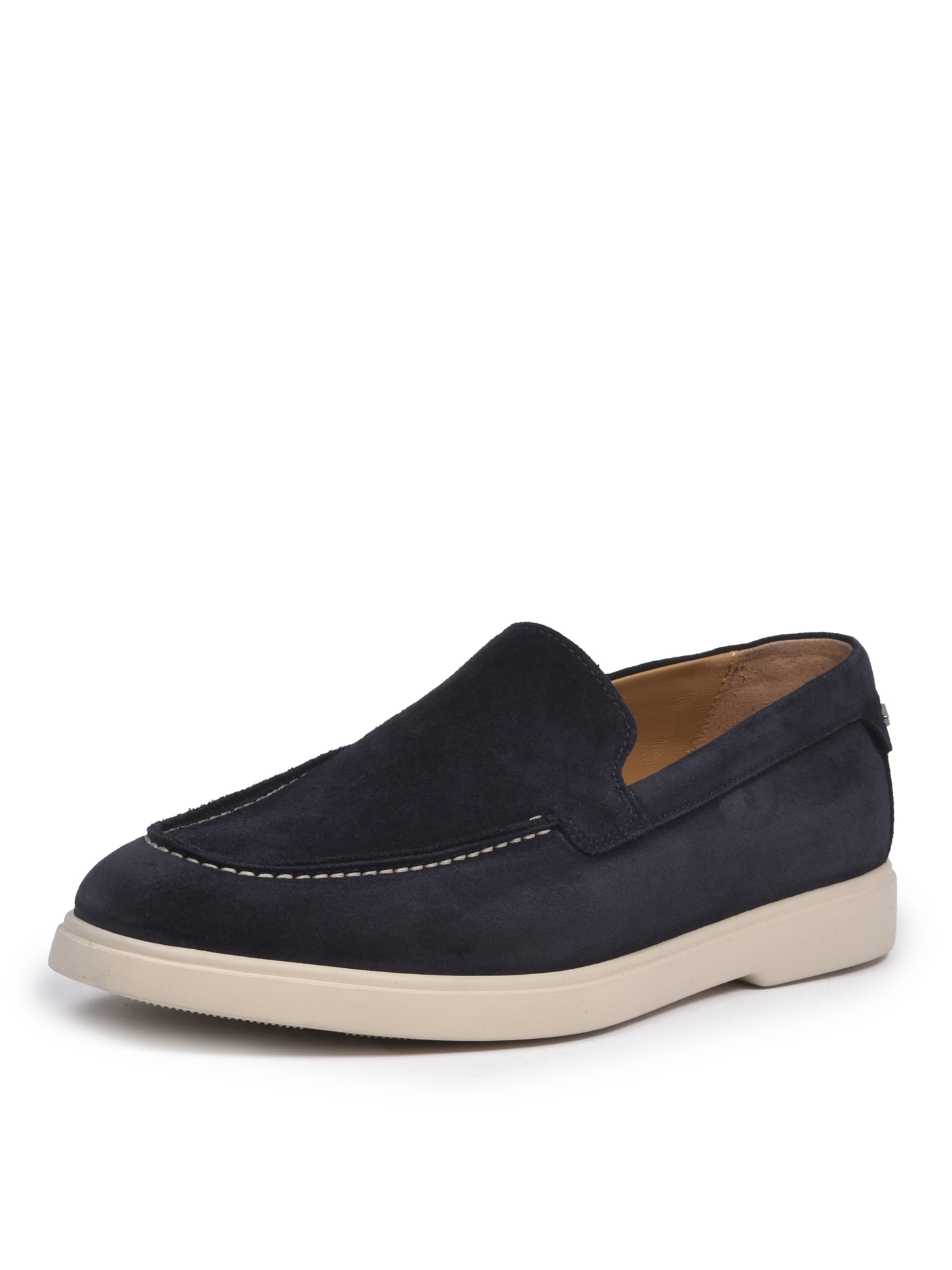BALDININI Mocassins in Blauw: voorkant