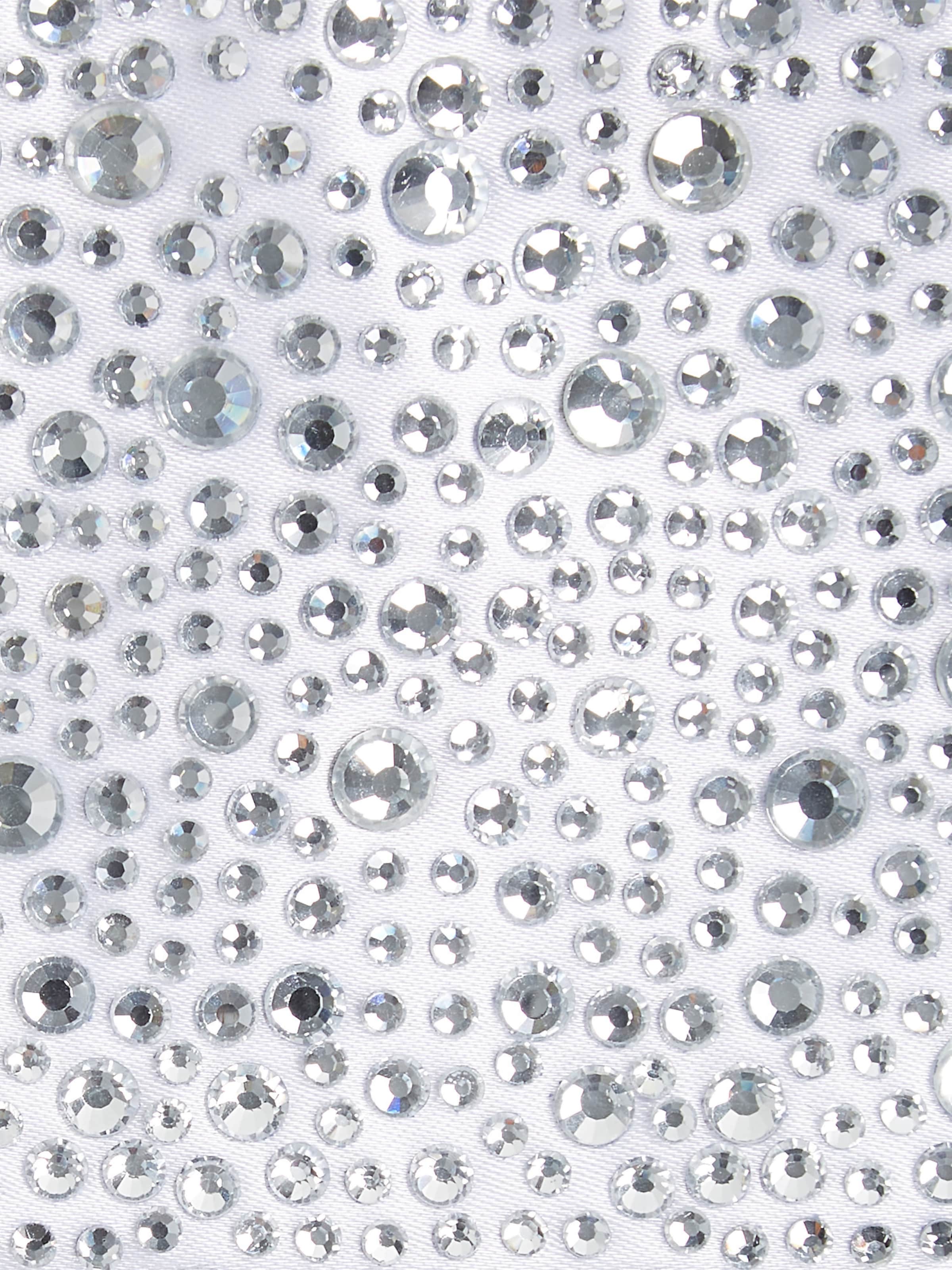 Karl Lagerfeld Límec ' STRASS-KRAGEN, HANDVERLESEN VON HUN KIM ' – bílá