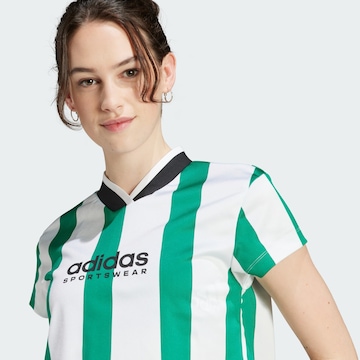 ADIDAS SPORTSWEAR - Camisa funcionais 'Tiro Colorblock ' em verde