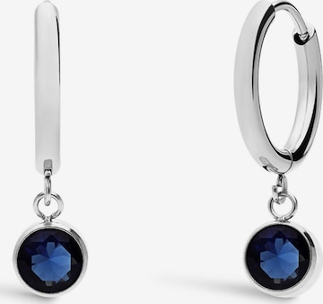 Lucardi Ohrringe in Silber: Vorderseite