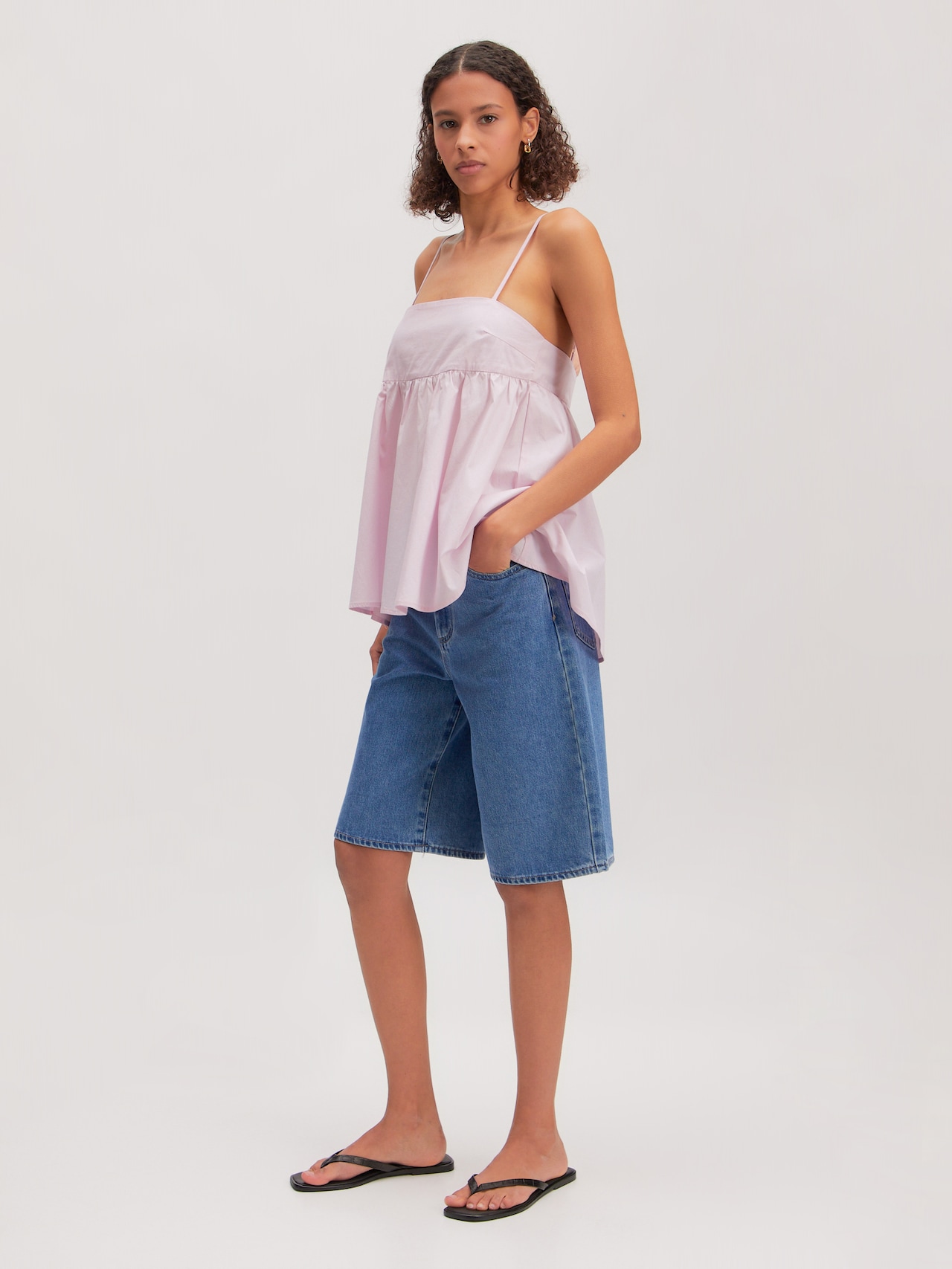 EDITED Producten Top 'Iris' Pastelroze