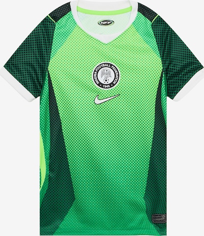 Sportiniai marškinėliai 'NFF STAD HM' iš NIKE, spalva – žalia / šviesiai žalia / tamsiai žalia / juoda, Prekių apžvalga