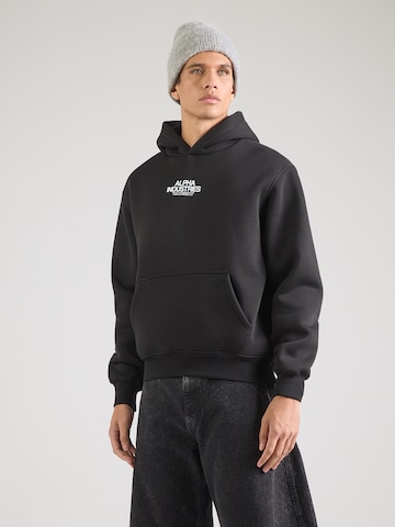 ALPHA INDUSTRIES Majica 'Scorpion Cyborg' | črna barva