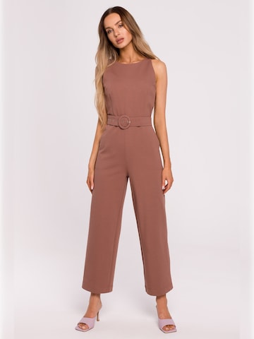 made of emotion - Jumpsuit 'M679 ' en marrón