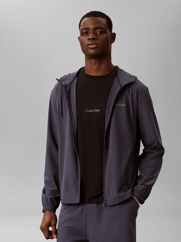 Calvin Klein Sport Between-season jacket in Purple: front
