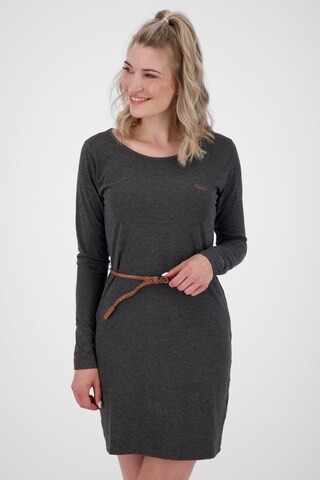 Alife and Kickin Kleid in Grau: Vorderseite