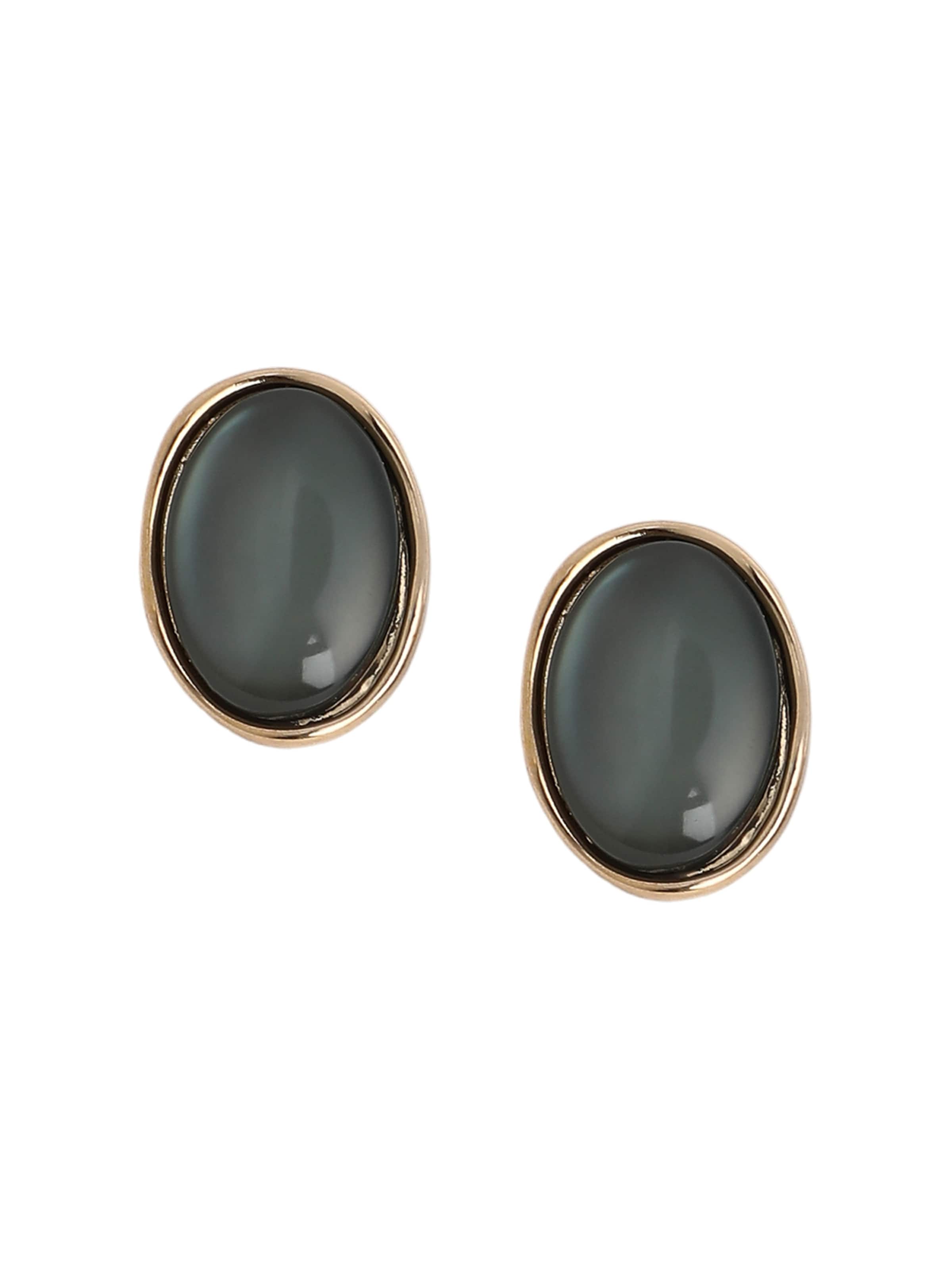 SOHI Uhani 'Orchid' | črna barva: sprednja stran