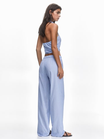 Loosefit Pantalon Pull&Bear en bleu