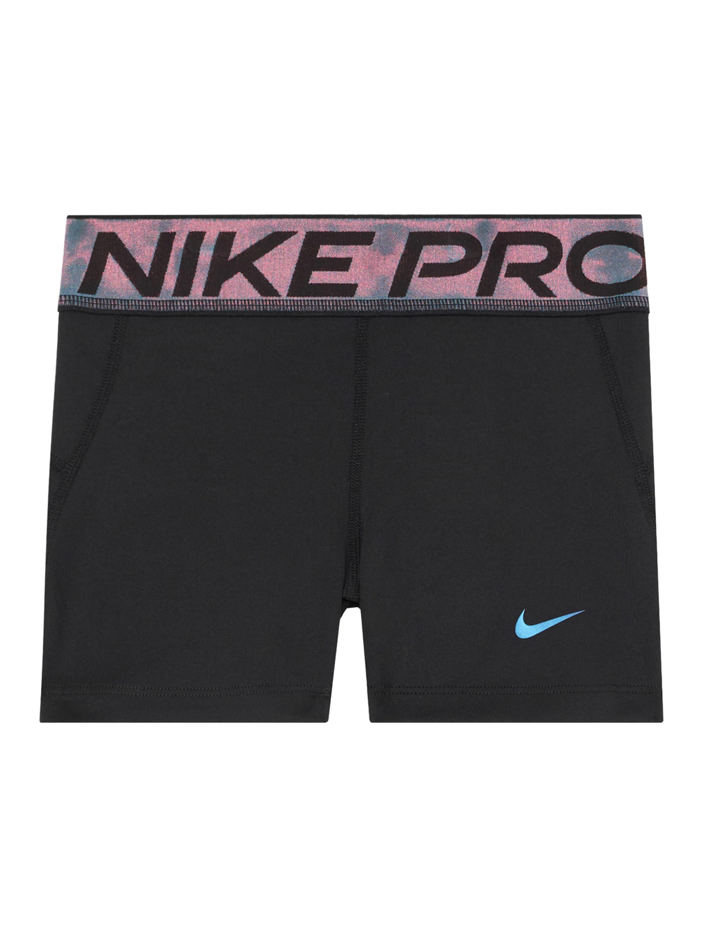 NIKE Skinny Sportovní kalhoty – černá: přední strana