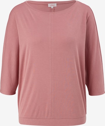 s.Oliver Shirt in Roze: voorkant