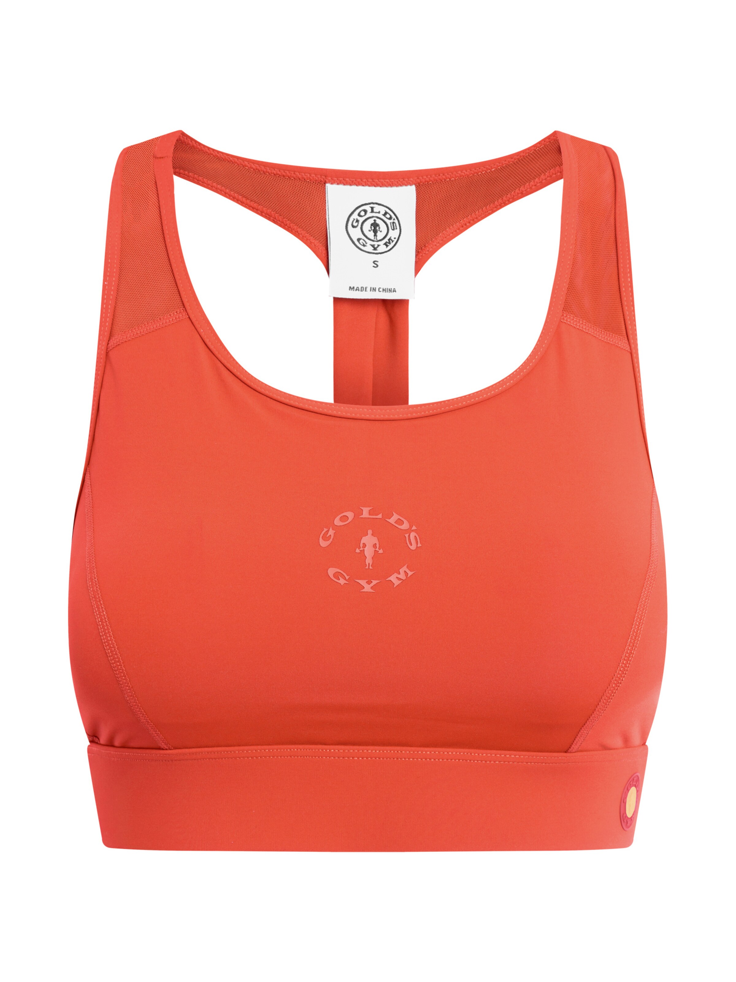 GOLD´S GYM APPAREL Bralette Sports bra 'NADIA' in Red: front