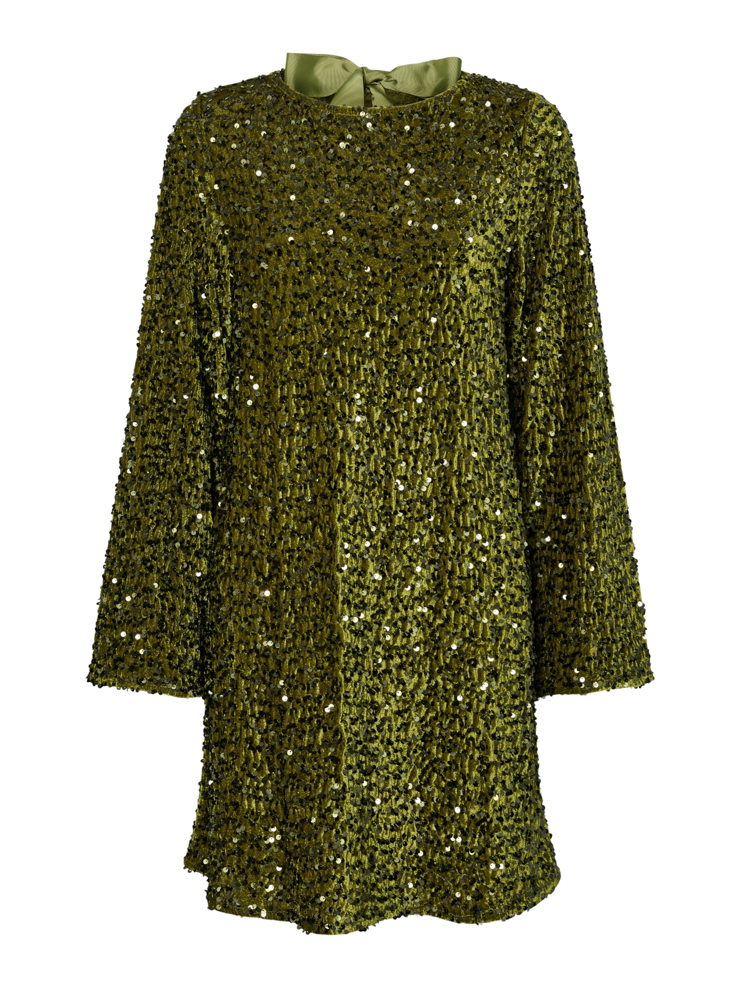 PIECES Coctailkjole 'PCKam' i grøn: forside