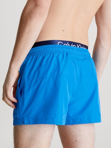 Calvin Klein Swimwear Board Shorts in Blue