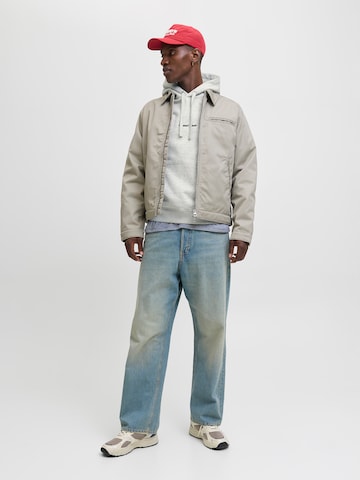 JACK & JONES Μπλούζα φούτερ 'JORNORREBRO' σε λευκό