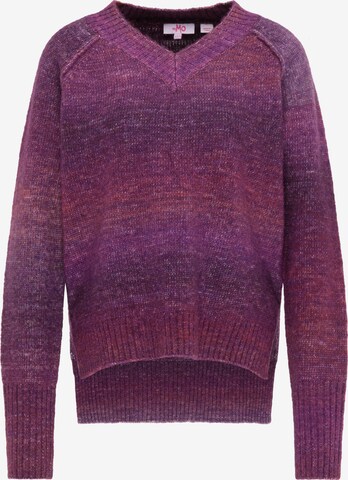 Pull-over MYMO en violet : devant