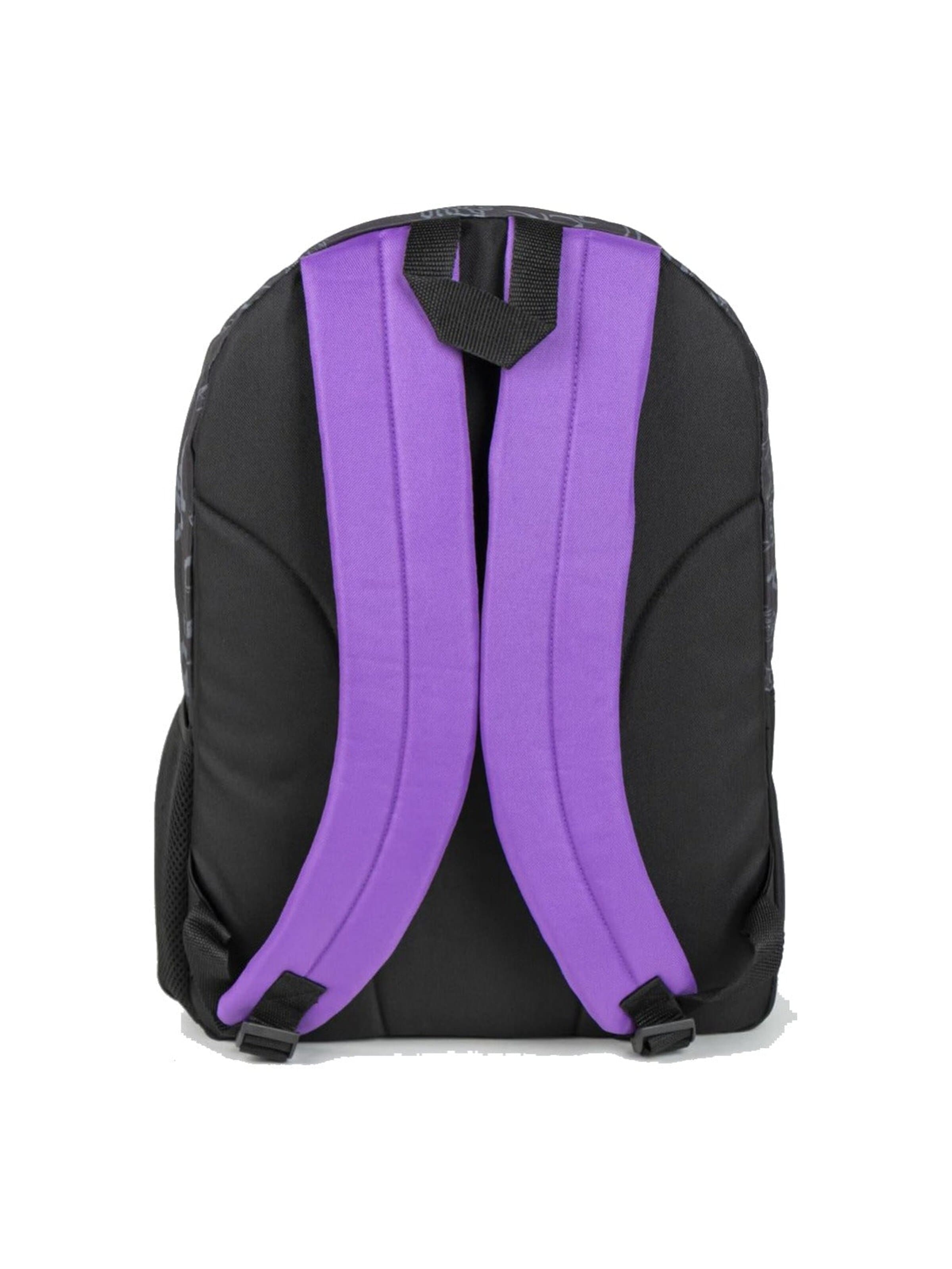DISNEY Backpack 'Disney Villains Sneeuwwitje Rugzak Bad Vibes Only Hoogte 42cm' in Purple