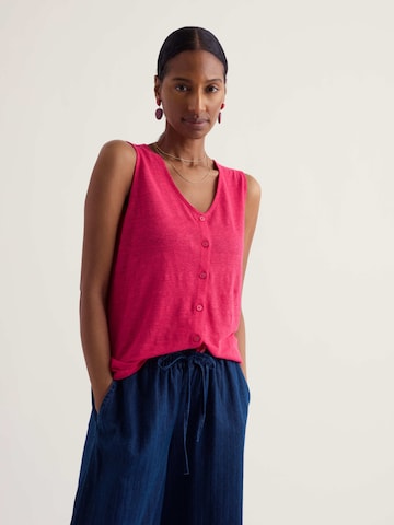 Chemisier 'Carn Glaze' Seasalt Cornwall en rose : devant