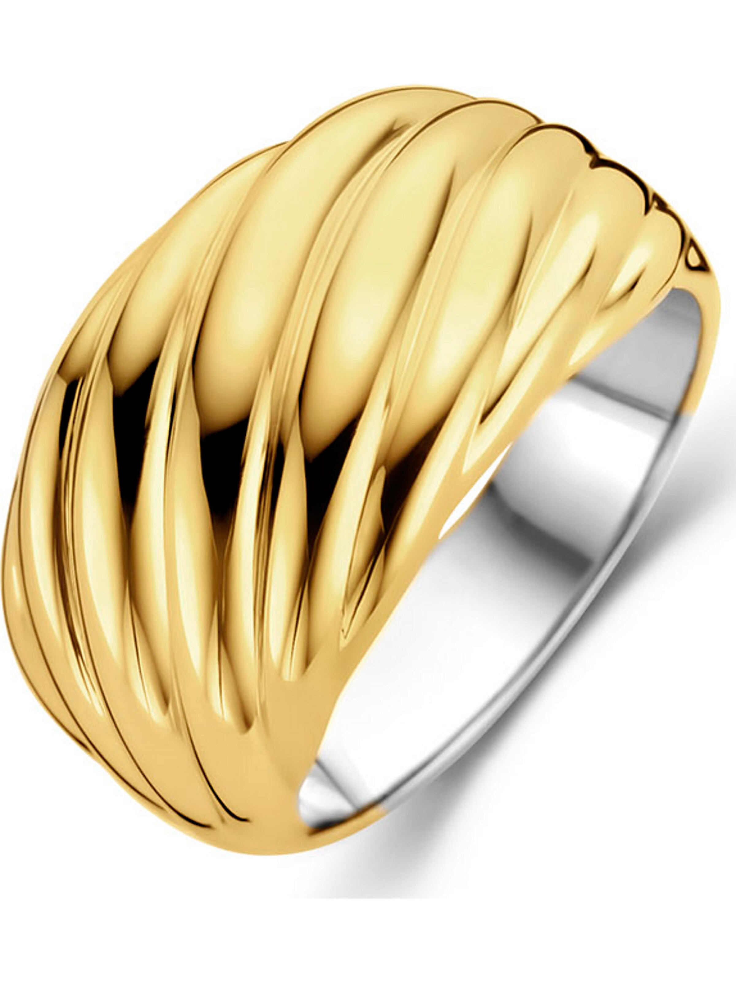 Ti Sento Milano Ring in Gold: Vorderseite