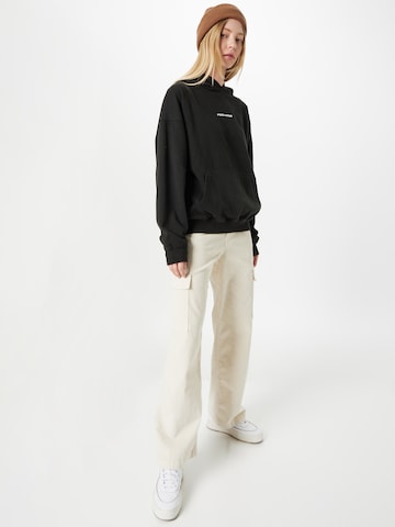 Bluză de molton 'CLARITA' de la Pegador pe negru