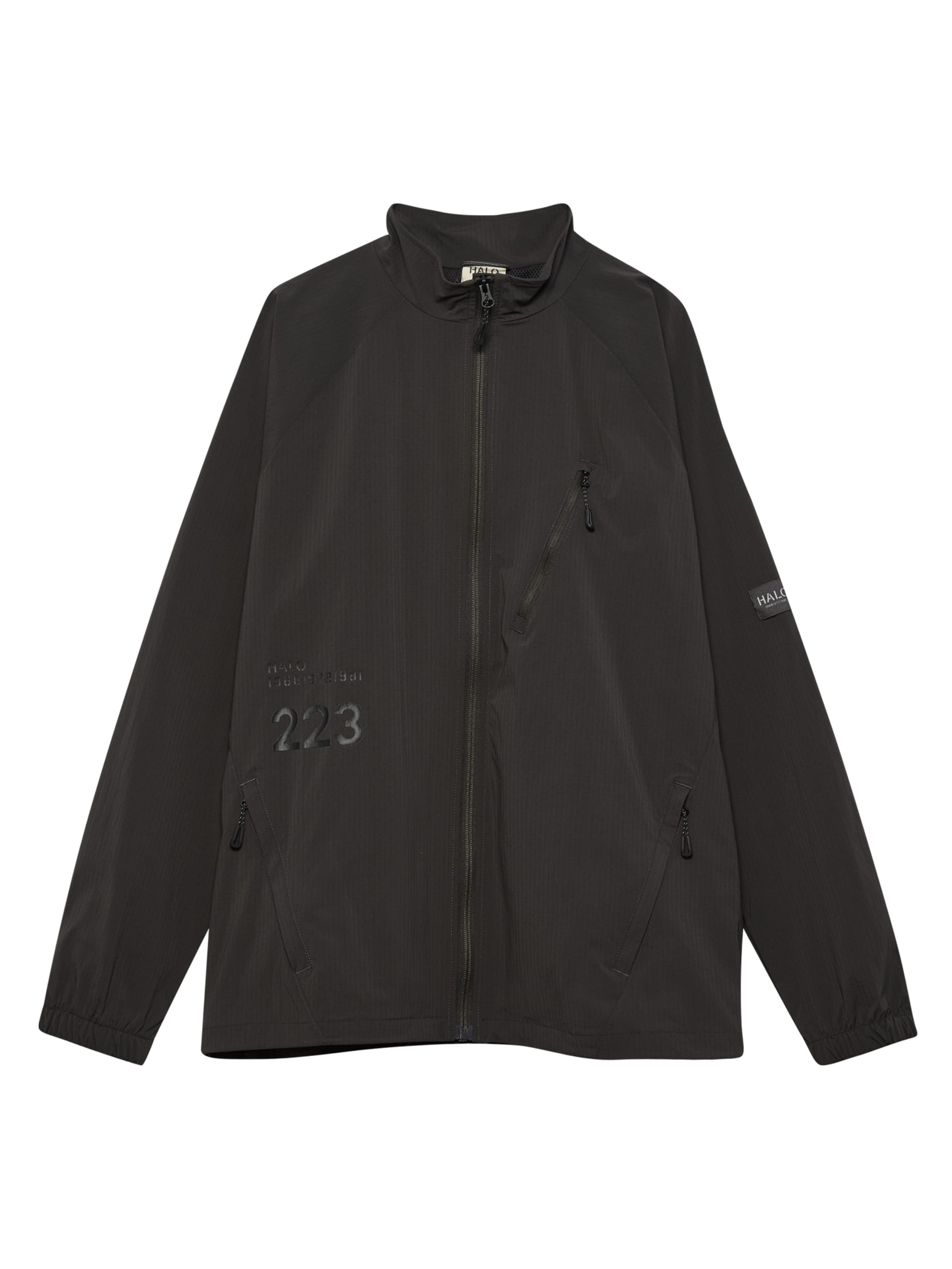 HALO Jacke in Grau: Vorderseite