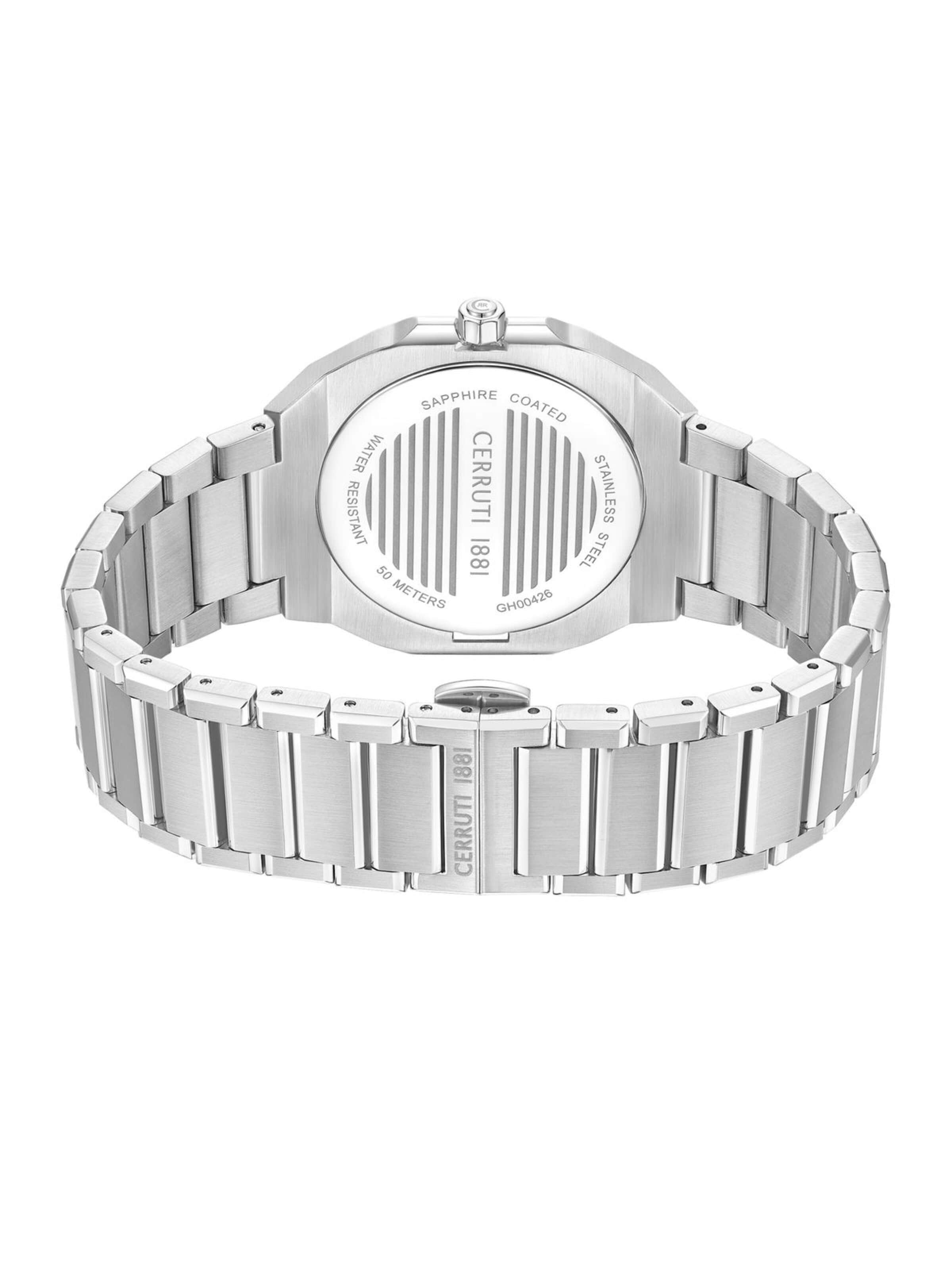 CERRUTI 1881 Analoguhr‌‌‌ in Silber