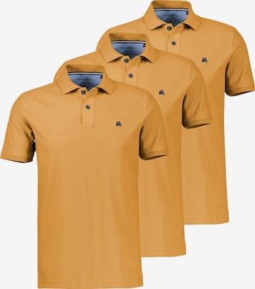 LERROS Shirt 'Basic' in Gelb: Vorderseite