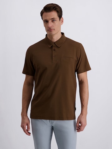 PIERRE CARDIN Shirt in Bruin: voorkant