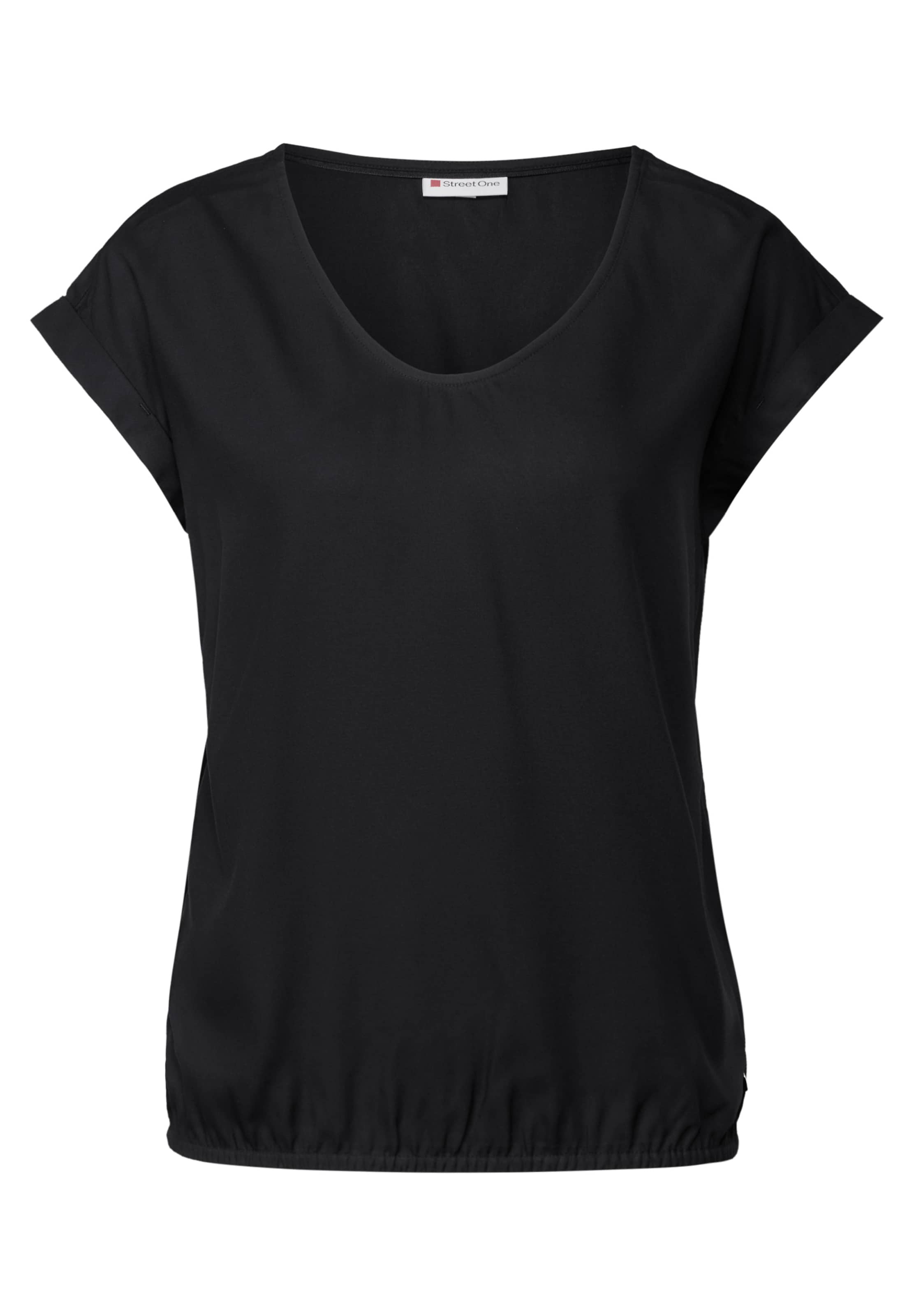 STREET ONE Bluse in Schwarz: Vorderseite