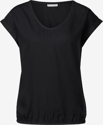 STREET ONE Bluse in Schwarz: Vorderseite