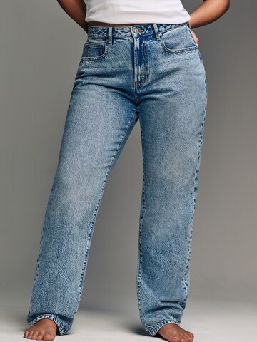 Next Regular Jeans i blå