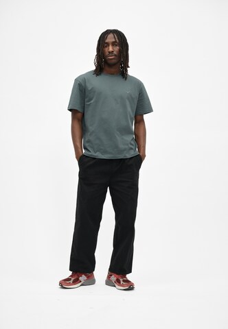 Cleptomanicx T-Shirt 'Boxy Tee Ligull Boxy Crop' in Grau