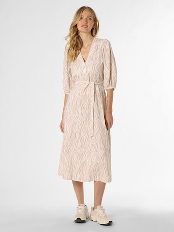 apriori Shirt Dress in Beige: front