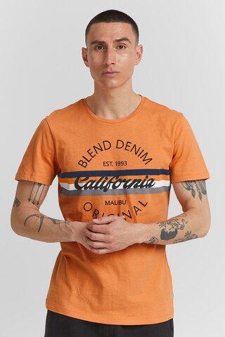 BLEND Shirt 'ADAMUS' in Oranje: voorkant