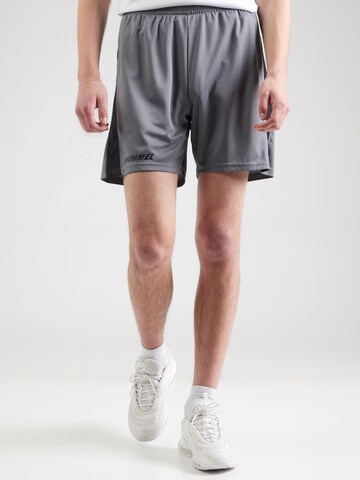 Hummel Regular Sports trousers in Grey: front