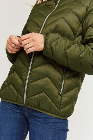 Fransa Between-Season Jacket in Green