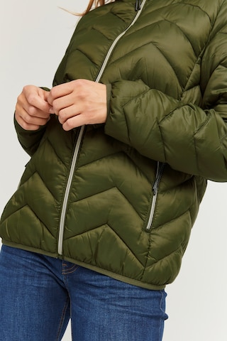 Fransa Between-Season Jacket in Green