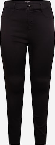 Dorothy Perkins Curve Skinny Jeans 'Frankie' in Schwarz: predná strana