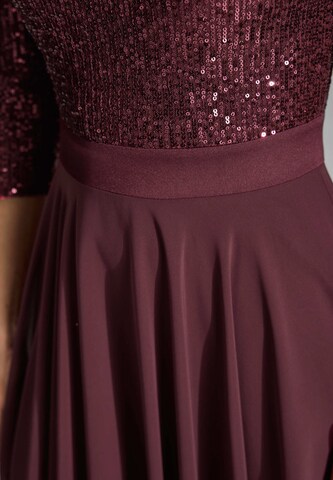SWING Evening Dress in Purple