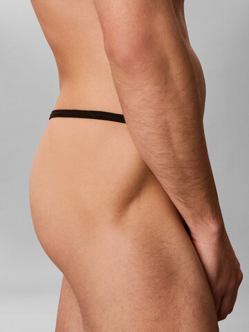 Calvin Klein Slip 'Sculpt Lace' in Schwarz