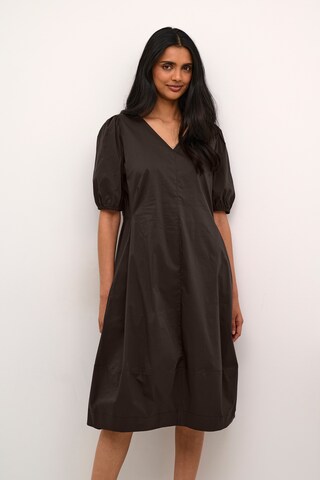 CULTURE Kleid 'Antoinett' in Braun