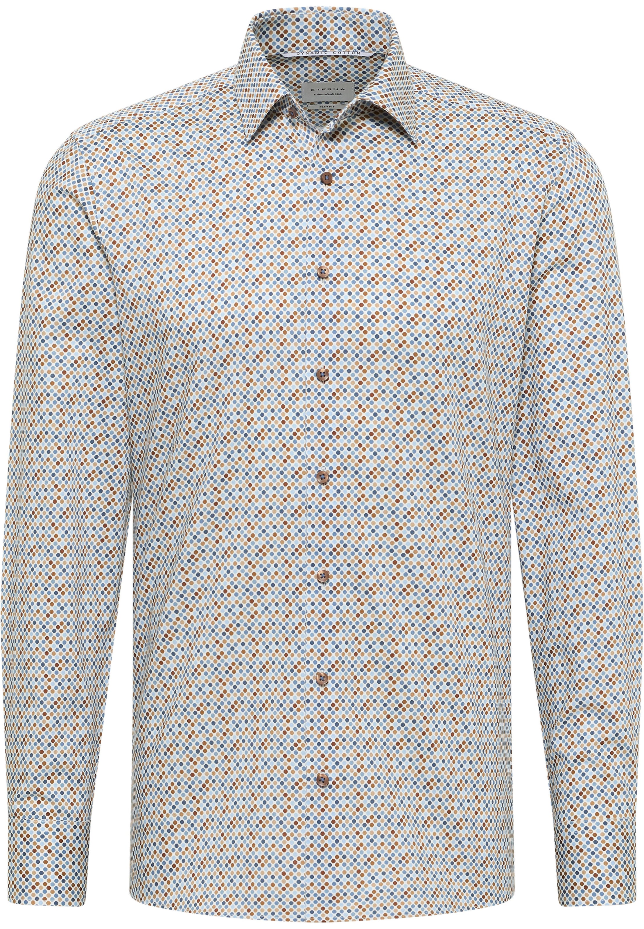 ETERNA Slim fit Business Shirt in Mixed colors: front