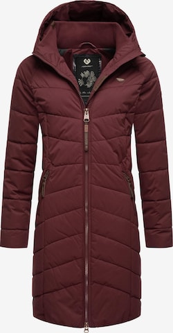 Manteau d’hiver 'Dizzie' Ragwear en rouge : devant