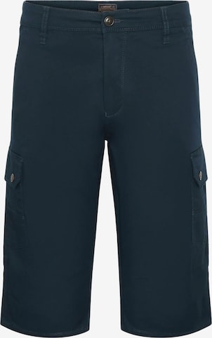 Pantalon cargo 'Ken' Signal en bleu : devant
