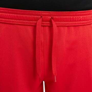 Regular Pantalon de sport 'Academy 21' NIKE en rouge