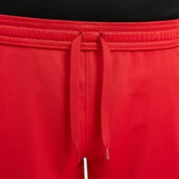 NIKE Regular Workout Pants 'Academy 21' in Red