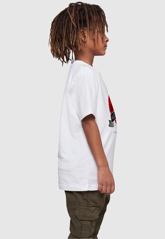 Merchcode T-Shirt 'Alice Cooper - Schools Out Onesie' in Weiß