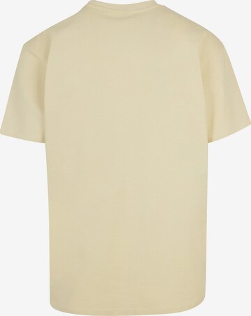 T-Shirt 'Spring' Merchcode en jaune