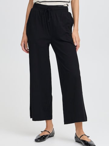 b.young - Pierna ancha Pantalón 'BYPandinna' en negro: frente