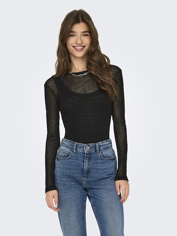 ONLY Shirt 'ONLTilde' in Schwarz: Vorderseite